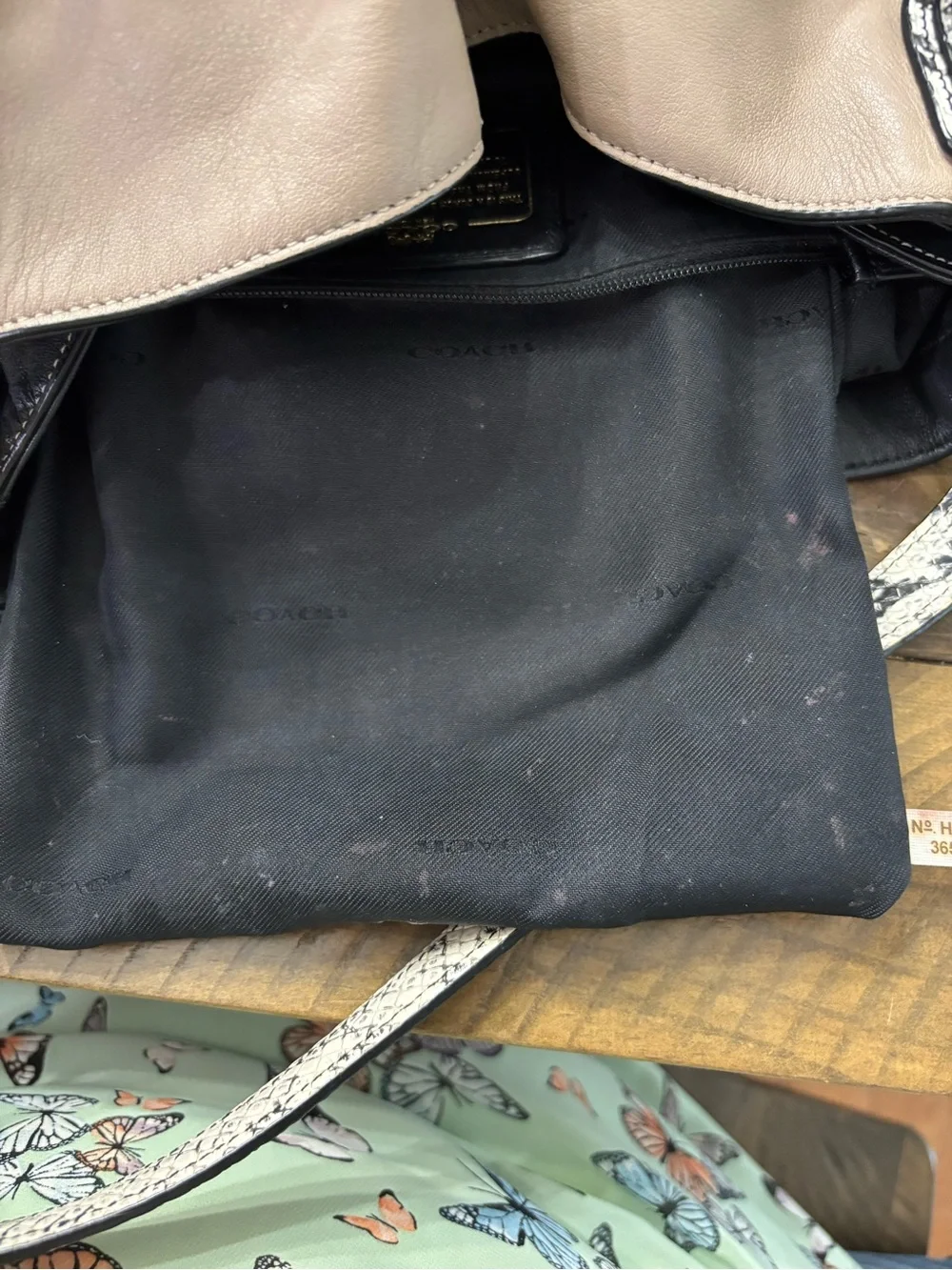 Coach Edie 31 Shoulder Bag in Colorblock